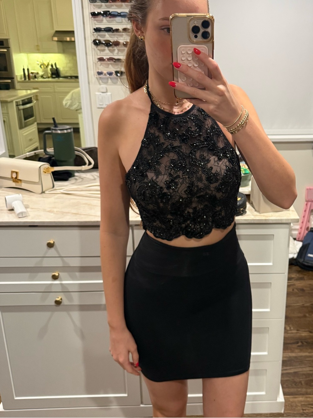 Black Mini Skirt